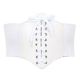 Corset Wide Pu Leather Slimming Body Belt - Alt Style Clothing