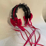 Lace Bow Headband Cute Girl Maid Headdress Cosplay