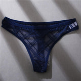 Mesh G-string Sexy Panties Hollow Out Low Waist - Alt Style Clothing