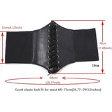 Corset Wide Belt Pu Leather Slimming Body Waistband - Alt Style Clothing