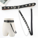 Adjustable Chain Belt Punk - Alt Style Clothing