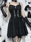 Dark Gothic Aesthetic Bandage Corset Dress