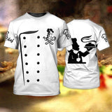 Chef Shirt T-shirtShort Sleeve - Alt Style Clothing