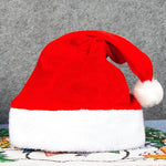 Silk Velvet Christmas Hat - Alt Style Clothing