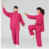 Kung Fu Uniform Traditional Chinese Clothing Long Sleeved - Alt Style Clothing