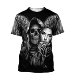 Satan Devil T Shirt Men 2022 Summer Fashion 3D Printed Short Sleeve Shirt Harajuku Unisex Top New