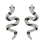 Snake Shape Vintage Earrings Gothic Stud Earrings - Alt Style Clothing