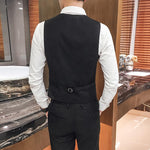 Slim Fit Suit Vest Formal Businss - Alt Style Clothing