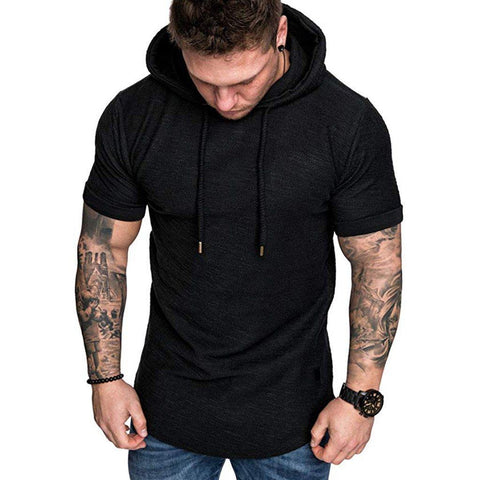 Casual Solid Color Man hoodie - Alt Style Clothing