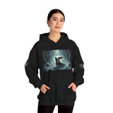 Venomous Sin Poisoned Embrace Uncuffed Heavy Blend Hooded Sweatshirt