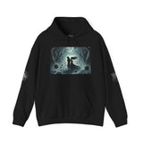 Venomous Sin Poisoned Embrace Uncuffed Heavy Blend Hooded Sweatshirt