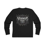 Venomous Sin Poisoned Embrace Men's Long Sleeve Crew Tee