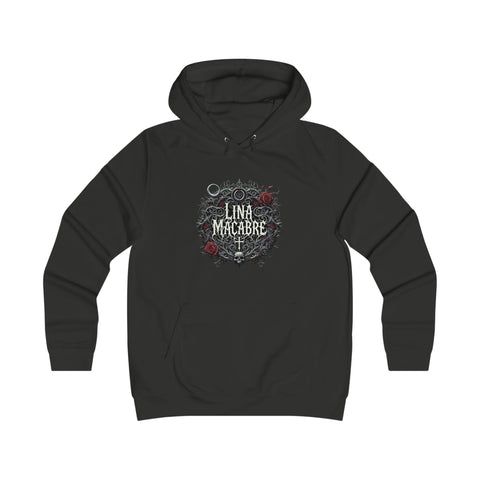 Venomous Sin Lina Macabre Girlie College Hoodie