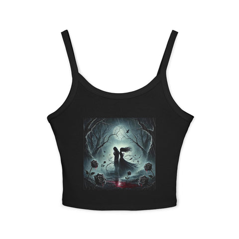 Venomous Sin Poisoned Embrace Uncuffed Spaghetti Strap Tank Top