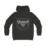 Venomous Sin Poisoned Embrace Girlie College Hoodie