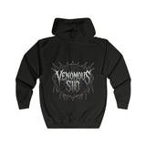 Venomous Sin Wounds of Shadows Full Zip Hoodie