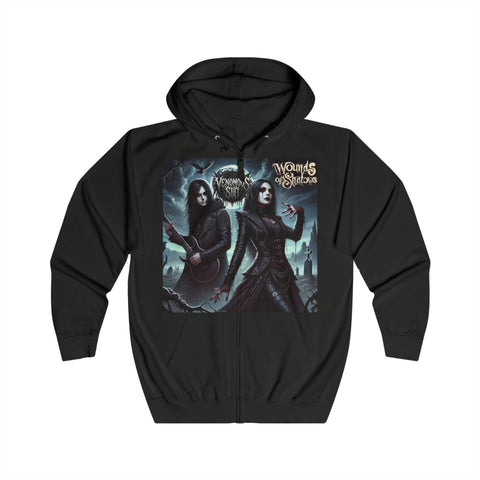 Venomous Sin Wounds of Shadows Full Zip Hoodie