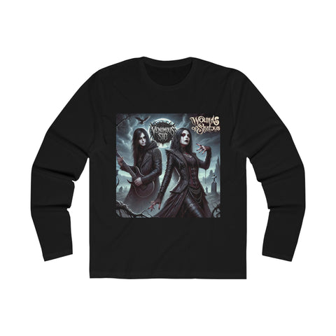 Venomous Sin Wounds of Shadows Men's Long Sleeve Crew Tee