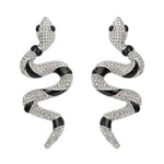 Gothic Snake Shape Vintage Stud Earrings – Classic Animal Design