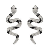 Gothic Snake Shape Vintage Stud Earrings – Classic Animal Design