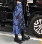 Gothic Loose streetwear Wind High Waist Skirt - Alt Style Clothing