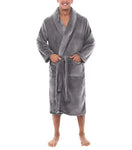 Stay Cozy and Stylish with Our Winter Flannel Robe for Men