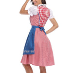 Traditional Bavarian Octoberfest German Beer Wench Cosplay Costume - Alt Style Clothing
