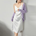 Loose Satin Sexy Slip Dress Elegant Casual Party