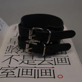 Vintage Simple Leather Gothic Adjustable Strap Bracelet - Alt Style Clothing