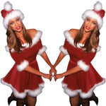 Miss Claus Christmas Dress – Festive Santa-Inspired Party Outfit