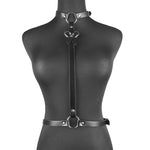 Harness Body Top Goth Leather