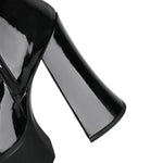 Chunky Heel Platform Super High Over The Knee Gothic High Boots