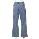 High Waisted Chain Jeans - Featuring a Cross Chain and Hollow Out Design for a Sexy and Elegant Look