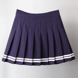 Dark Function High Waist Pleated Skirt - Alt Style Clothing