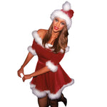 Miss Claus Christmas Dress – Festive Santa-Inspired Party Outfit