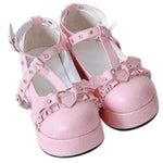 Step into a World of Fantasy with Lolita Oxfords Women Creepers Platform Cosplay