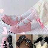 Step into a World of Fantasy with Lolita Oxfords Women Creepers Platform Cosplay