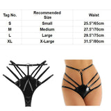 Adjustable Waist High Cut Bottom Panties Nightclub - Alt Style Clothing