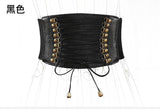 Leather Belts Luxury Dress Wide - Alt Style Clothing
