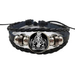 Braided Satanic Bracelet - Alt Style Clothing