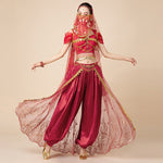 Arabian Costumes Dance Embroider Belly Dancer Fancy Outfit