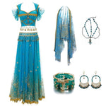 Arabian Costumes Dance Embroider Belly Dancer Fancy Outfit - Alt Style Clothing