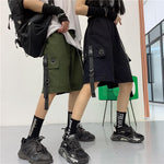 Loose Cargo Large Pocket Shorts - Alt Style Clothing