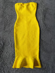 Adyce Sexy Strapless Bandage Dress for Women
