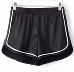 Experience Ultimate Comfort and Style with Silk Slim Short Surfwear Hot pants Elastic Waist Streetwear - Alt Style Clothing