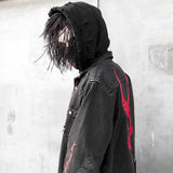 Gothic Skull Black Heavy Metal Sweatshirt - Alt Style Clothing