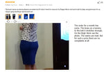 Pencil Ladies Office Stretch Bodycon Midi Skirt
