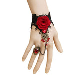 Steampunk Gothic Style Lace Bracelet - Perfect for Women into Alternative Fashion - Alt Style Clothing