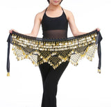 Dancewear Clothing Triangle Hip Scarf Colorful Rhinestone Adjustable Belly Dance - Alt Style Clothing