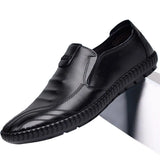Upgrade Your Style with Our Brand New Fashion Men's Loafers in High-Quality Leather